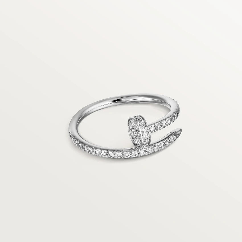 [Moco]JUSTE RING 1.8MM SILVER DIAMONDS